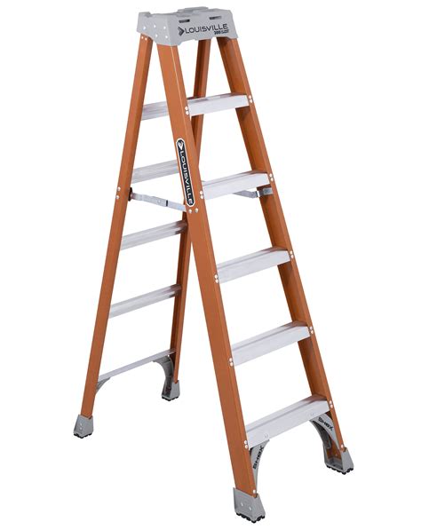 Louisville Ladder Fiberglass Heavy Duty Step Ladder 300 Pound Duty