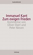 Zum ewigen Frieden. Buch von Immanuel Kant (Suhrkamp Verlag)