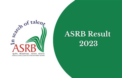 Asrb Net Result 2023 Out For Sms Sto T6 Posts Direct Link