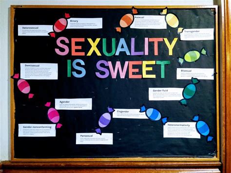 Sexuality Is Sweet Residential Life Bulletin Boards Ra Ideas