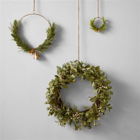 Show off your home decor style from the outside in with a homemade wreath. Hearth and Hand by Magnolia is coming to TARGET! A Gift ...