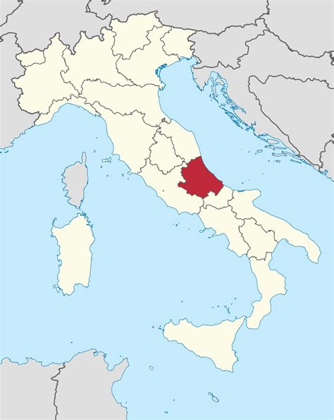 Map Of Pescara Italy Secretmuseum