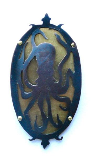 Octopus Brooch Cephalopod Davy Jones Tentacle Octopus Merch Creatures Brooch Inspiration