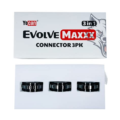Wulf Mods Evolve Maxxx Replacement Connector Pack Of 3 Hs Wholesale