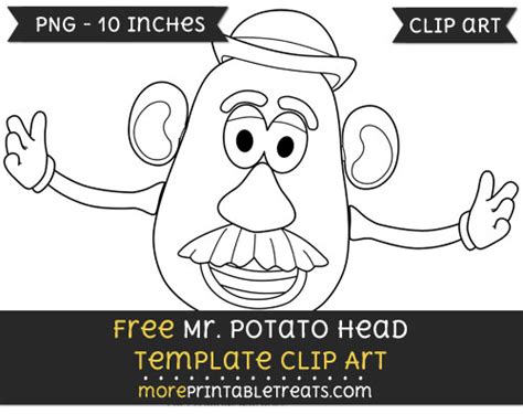 Mr Potato Head Template Clipart