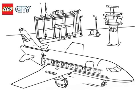 Best airplane coloring pages printable Lego City Malvorlagen Zum Ausdrucken