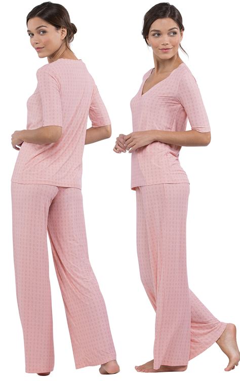 Naturally Nude Pajamas Pink In Naturally Nude Pajamas And Sleepwear