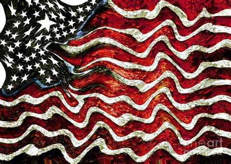 The American Flag Mixed Media By Mimo Krouzian Pixels