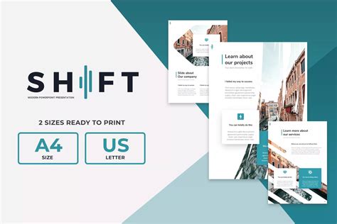 Shift Powerpoint Template A4 Us