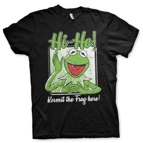 The Muppets T Shirt Kermit The Frog Here Xl