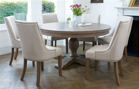 Dining table and 6 chairs. Balmoral Classic 6 Seater Round Dining Table & Chair Set