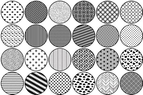 75 Circle Patterns Svg Bundle Background Pattern Svg Cut Files By