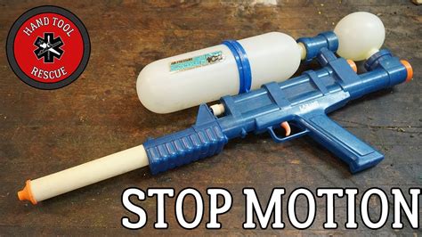 check out this stop motion short of an old super soaker being restored