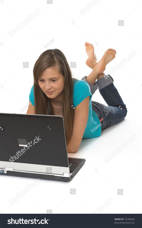 Young Girl Lying Down On Floor Stock Photo 10108528 Shutterstock