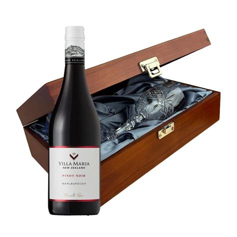 Villa Maria Pinot Noir Private Bin 75cl Red Wine In Luxury Box With