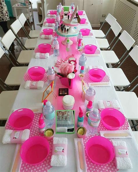 Spa And Make Up Party Birthday Party Ideas Photo 8 Of 25 Spa