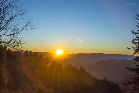 Smoky Mountain Sunrise Newfound Gap Overlook Gsmnp Flickr