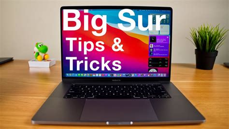 Macos Big Sur Tips And Tricks For Beginners Youtube