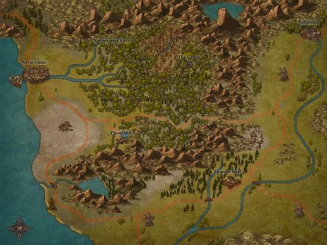 First Inkarnate Or Otherwise Map Incorporating The Lost Mines Of
