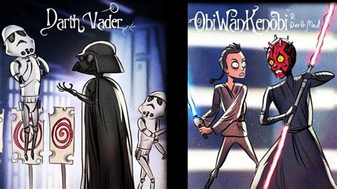Heres What Would Happen If Tim Burton Directed Star Wars Movies Youtube