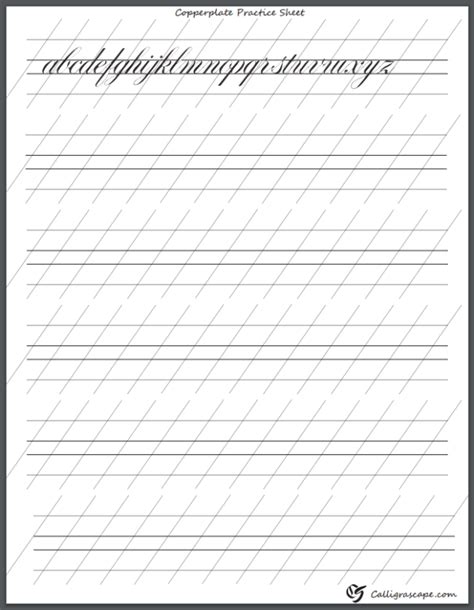 Download free templates from formsbirds.com. Copperplate Calligraphy For Beginners - Basic Strokes ...