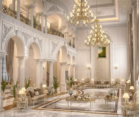 Main Hall Design By Muhamed Khaled At Doha Qatar On Behance