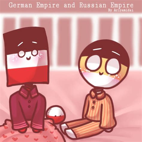 Countryhumans Russian Empire X German Empire Telegraph