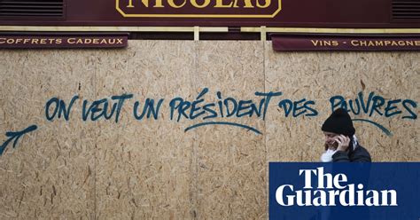 Words On The Street Graffiti Of The Paris Protests In Pictures