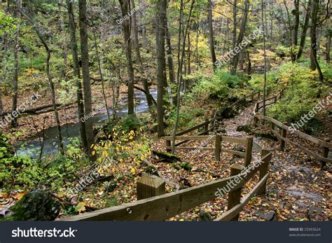 Foot Path Along Clifton Gorge On Stock Photo 25993624