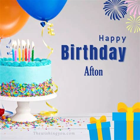 100 Hd Happy Birthday Afton Cake Images And Shayari