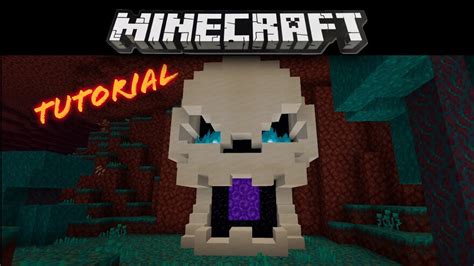 Como Hacer Una Calavera En Minecraft DecoraciÓn Para Portal De Nether