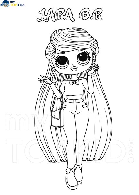 Lol Omg Coloring Pages 46 Best Images Of New Dolls Free Printable
