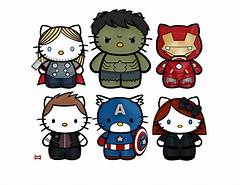 Marvel At The Majestic Colossal Hello Kitty Towers Over All