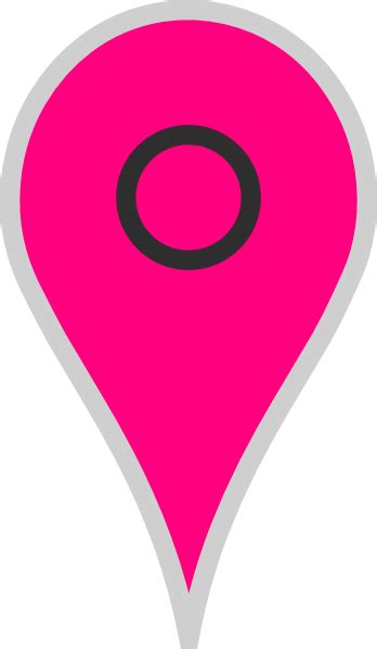 You can download in.ai,.eps,.cdr,.svg,.png formats. Google Map Pointer Pink Clip Art at Clker.com - vector ...