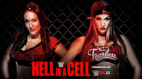 Wwe Hell In A Cell Match Card Preview Brie Bella Vs Nikki Bella
