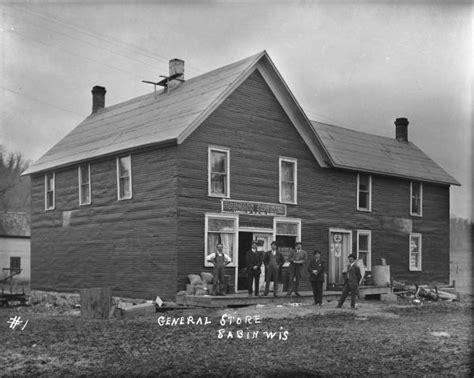 General Store Photograph Wisconsin Historical Society Historical