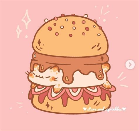 Famous Kawaii Cute Animal Food Drawings Ideas