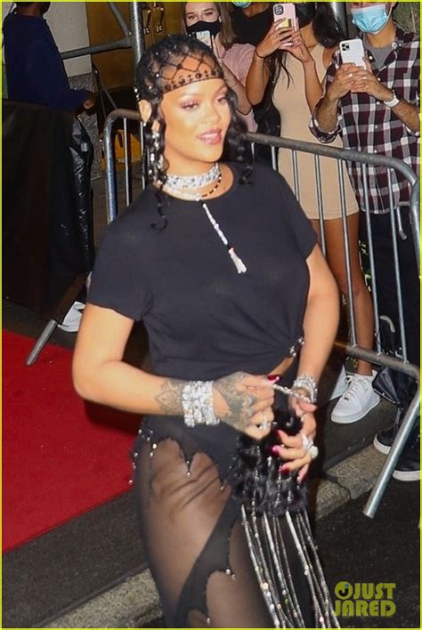 Rihanna Switches Up Her Look For Met Gala 2021 After Party Photo 4624185 Rihanna Photos