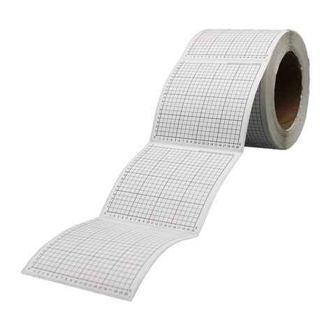 Graph Paper Stickers 1st Quadrant Numbered 0 To 20 Roll Of 500