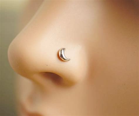 This Nose Ring Is Made Of Sterling Silver Not Silver Plated