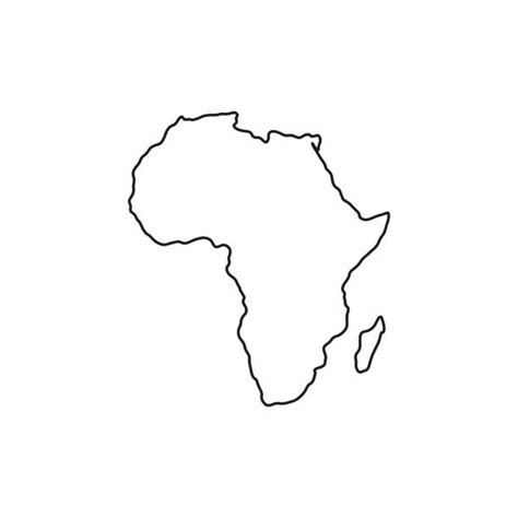 Africa Outline Stock Photos Pictures And Royalty Free Images Istock