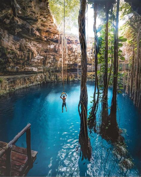 The Mysterious Cenotes Of Yucatán Are The Result Of Collapsed Bedrock