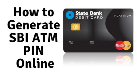 How To Generate Atm Pin For Sbi Debit Card Online Roboniqe