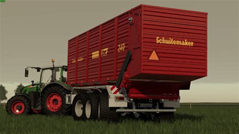 Schuitemaker Siwa 240 Hooklift Silage Container Forbidden Mods