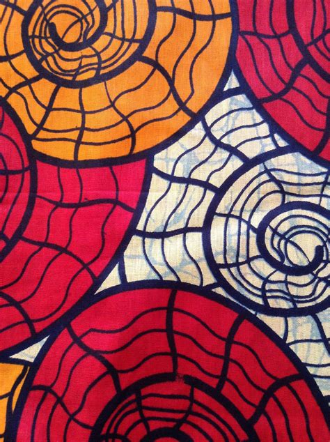Beautiful African Wax Print Fabric From Senegal Tessuti Africani