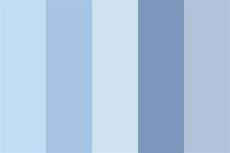 Pastel Blue 3 Color Palette