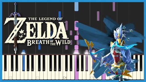 Revalis Theme The Legend Of Zelda Breath Of The Wild Piano Cover