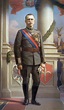 Portrait of Victor Emmanuel III, King of Italy posters & prints by ...