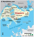 Singapore Map / Geography of Singapore / Map of Singapore - Worldatlas.com