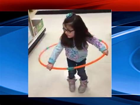 Girls Adorable Attempt At Hula Hooping Will Brighten Your Day Kfor
